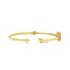 TOMEI Infinity Bangle, Yellow Gold 916