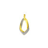 TOMEI Diamond Cut Collection Pendant, Yellow Gold 916