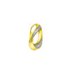 TOMEI Diamond Cut Collection Droplet Pendant, Yellow Gold 916