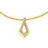 TOMEI Diamond Cut Collection Pendant, Yellow Gold 916