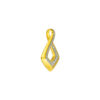 TOMEI Diamond Cut Collection Pendant, Yellow Gold 916