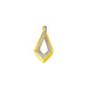 TOMEI Diamond Cut Collection Pendant, Yellow Gold 916