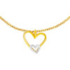 TOMEI Lusso Italia Love On Love Pendant, Yellow Gold 916