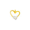 TOMEI Lusso Italia Love On Love Pendant, Yellow Gold 916