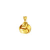 TOMEI Lusso Italia Knot Pendant, Yellow Gold 916