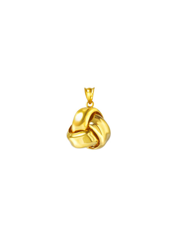 TOMEI Lusso Italia Knot Pendant, Yellow Gold 916