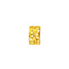TOMEI Flower-Pattern Charm, Yellow Gold 916