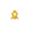 TOMEI Chomel Collection Antique Clock Charm, Yellow Gold 916