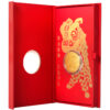 TOMEI 2025 Red Packet Zhao Cai Jin Bao Gold Wafer 0.2G, Yellow Gold 9999