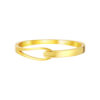 TOMEI Interlock Bangle, Yellow Gold 999 (5D)