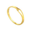 TOMEI Interlock Bangle, Yellow Gold 999 (5D)