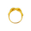 TOMEI Diamond Cut, The Klasik Series Ring, Yellow Gold 916
