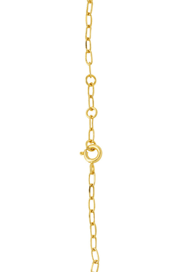 TOMEI Dainty Clover Bracelet, Yellow Gold 916
