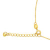 TOMEI Lusso Italia Heartbeat Necklace, Yellow Gold 916