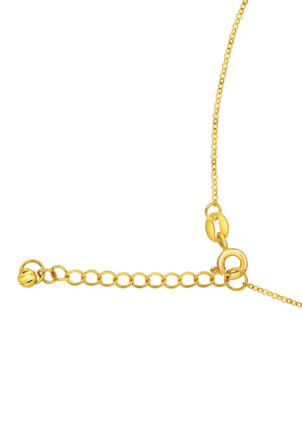 TOMEI Lusso Italia Heartbeat Necklace, Yellow Gold 916