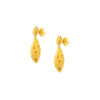 TOMEI Diamond Cut Collection Earrings, Yellow Gold 916