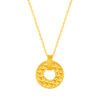TOMEI Chasing Light Necklace, Yellow Gold 999 (5G)