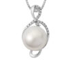 TOMEI Pendant, Diamond Pearl White Gold 750 (P4673)