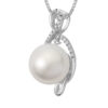 TOMEI Pendant, Diamond Pearl White Gold 750 (P4673)