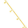 TOMEI Lusso Italia Star Bracelet, Yellow Gold 916