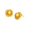 TOMEI Golden Ball Blossom Earrings, Yellow Gold 999 (5D)