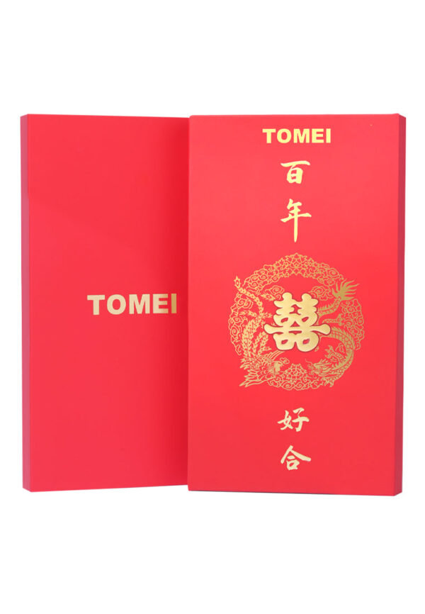 TOMEI Happy Wedding Gold Wafer 0.1G, Yellow Gold 9999