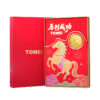 TOMEI 2026 Red Packet Ma Dao Cheng Gong Gold Wafer 0.2G, Yellow Gold 9999