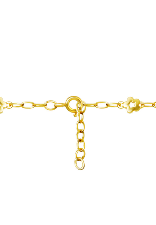 TOMEI Pinkish Love Bracelet, Yellow Gold 916