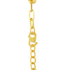 TOMEI Beads and Trace Chain Bracelet, Yellow Gold 916