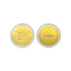 TOMEI Love You Gold Wafer 0.1G, Yellow Gold 9999