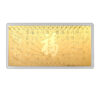 TOMEI Hundred Blessings Gold Wafer 0.50G, Yellow Gold 9999