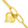 TOMEI Lusso Italia Love-Charm Bracelet, Yellow Gold 916