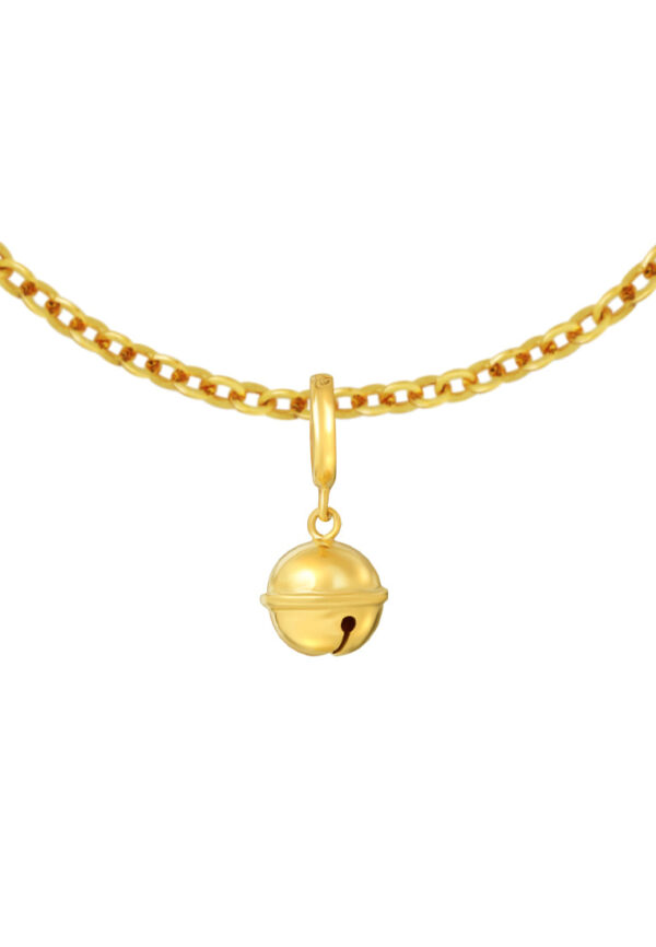 TOMEI Bell Charm, Yellow Gold 916