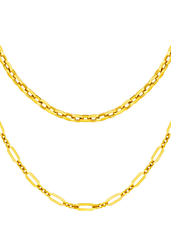 TOMEI Lusso Italia Necklace, Yellow Gold 916