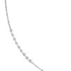 TOMEI Bracelet of Arrayal of Clover-esque Glamour, Diamond White Gold 375 (B0667)