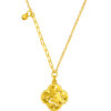 TOMEI Butterfly Necklace, Yellow Gold 999