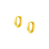 TOMEI Lusso Italia Loop Earrings, Yellow Gold 916