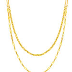 TOMEI Lusso Italia Necklace, Yellow Gold 916