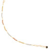 TOMEI Lusso Italia Tri-Tone Beads and Bar Bracelet, Yellow Gold 916