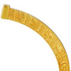TOMEI Five-Blessings Bangle,Yellow Gold 916