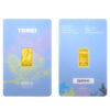 TOMEI Hornbill Gold Bar 3.11G Blue Card | Fine Gold 9999