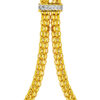 TOMEI Dual-Tone Necklace, Yellow Gold 916