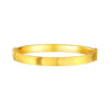 TOMEI Cat Eye Bangle, Yellow Gold 916