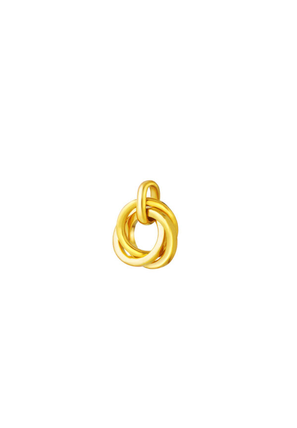 TOMEI Lusso Italia Knot Pendant, Yellow Gold 916