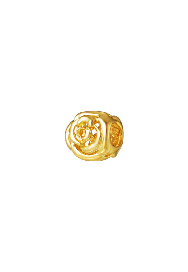 TOMEI Flower Charm, Yellow Gold 916