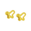 TOMEI Butterfly Earrings, Yellow Gold 916