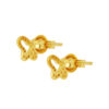 TOMEI Butterfly Earrings, Yellow Gold 916