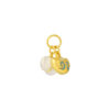 TOMEI Nephrite Ingot Charm, Yellow Gold 999