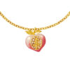 TOMEI Longevity Peach Pendant,Yellow Gold 916
