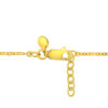 TOMEI Heart Net Bracelet, Yellow Gold 916